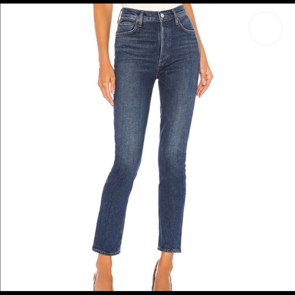 Agolde Nico High Rise Slim Fit Jeans